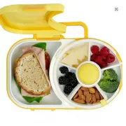 Ланч-бокс бенто, з 5 відділеннями і секціями, що обертаються, AND 130