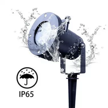 Лазерный проектор-освещения STAR SHOWER RG12 с пультом, уличный проектор с металлическим корпусом Лазерный проектор-освещения STAR SHOWER RG12 с пультом, уличный проектор с металлическим корпусом