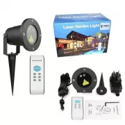 Лазерный проектор-освещения STAR SHOWER RG12 с пультом, уличный проектор с металлическим корпусом