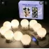 LED лампочки 10 шт для дзеркала 3 режими Mirror lights-meet different живлення USB