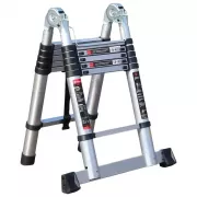 Сходи-Стрем'янка 4.2м (2.1+2.1) телескопічна, складана, алюмінієва