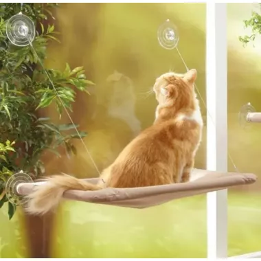 Лежанка для кота оконная Sunny Seat Window Cat Bed Лежанка для кота оконная Sunny Seat Window Cat Bed