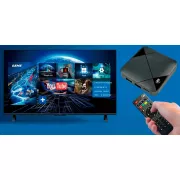 Ігрова ТВ-приставка M8 mini 4K на Android TV із вбудованим емулятором ретро-ігор та джойстиками