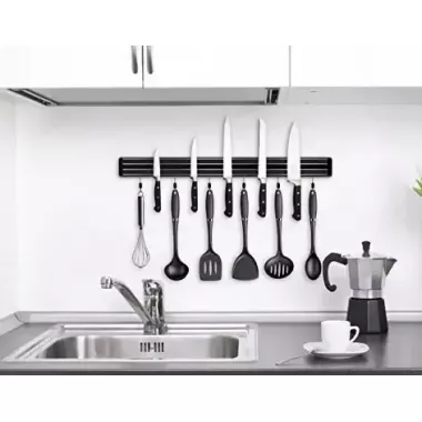 Магнитная рейка для ножей, инструментов 38 см