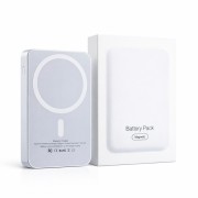 Магнитный павербанк 10000mAh MagSafe / Power Bank lightning / Повербанк магнитный беспроводной 22,5W