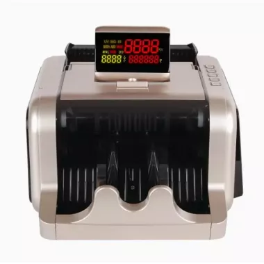 Машина для счета денег с детектором поддельных купюр и большим боковым светодиодным дисплеем Model-2600 Машина для счета денег с детектором поддельных купюр и большим боковым светодиодным дисплеем Model-2600