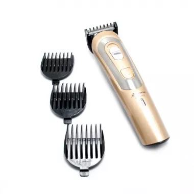 Машинка аккумуляторная для стрижки Gemei GM-6112 с насадками 6,9,12 мм 50Вт