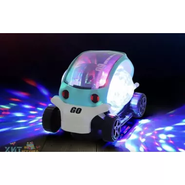 Машинка FUTURE 09 з обертанням 360°, музикою та LED підсвічуванням