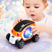 Машинка FUTURE 09 з обертанням 360°, музикою та LED підсвічуванням