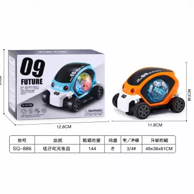 Машинка FUTURE 09 з обертанням 360°, музикою та LED підсвічуванням