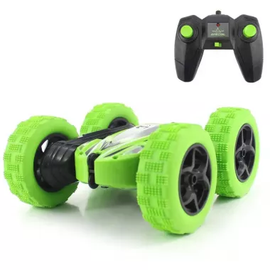 Машинка перевертыш вездеход трюковая на радиоуправлении Ydjia Stunt Car D828 Green