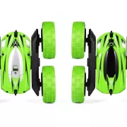 Машинка перевертыш вездеход трюковая на радиоуправлении Ydjia Stunt Car D828 Green