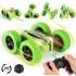 Машинка перевертыш вездеход трюковая на радиоуправлении Ydjia Stunt Car D828 Green