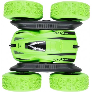 Машинка перевертыш вездеход трюковая на радиоуправлении Ydjia Stunt Car D828 Green