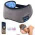 Маска для сна с наушниками Bluetooth MUSIC GOGGLES AND183 / Повязка на глаза с гарнитурой