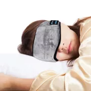 Маска для сна с наушниками Bluetooth MUSIC GOGGLES AND183 / Повязка на глаза с гарнитурой