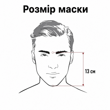 Маска на все обличчя Tribord Easybreath для снорклінгу, підводного плавання, дайвінгу