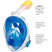 Маска на все обличчя Tribord Easybreath для снорклінгу, підводного плавання, дайвінгу