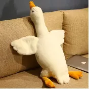 130 см Мягкая плюшевая игрушка подушка обнимашка Гусь белый
