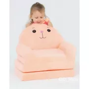 М'яке дитяче крісло плюшеве, м'яке крісло-ліжко для дітей