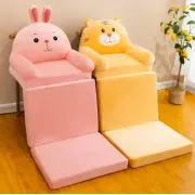 М'яке дитяче крісло плюшеве, м'яке крісло-ліжко для дітей