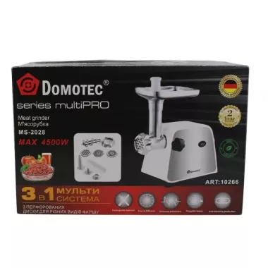Мясорубка DOMOTEC MS-2028 4500W Мясорубка DOMOTEC MS-2028 4500W