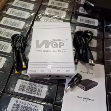 Джерело безперебійного живлення для роутера 10400Mah, USB виходи, DC 5V, 9V, 12V. ДБЖ для Роутерів