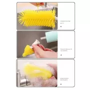 Многофункциональная электрическая щетка для мытья посуды с разными насадками BRUSH AND412