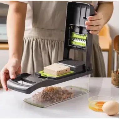 Многофункциональная овощерезка Safe slice mandoline 16 в 1 Многофункциональная овощерезка Safe slice mandoline 16 в 1