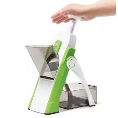 Многофункциональная овощерезка из VENERA129 BR000129 нержавеющей стальной мультислайсер SAFE SLICE MANDOLINE Многофункциональная овощерезка из VENERA129 BR000129 нержавеющей стальной мультислайсер SAFE SLICE MANDOLINE