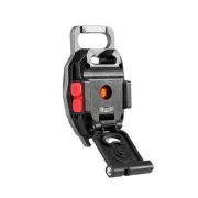 Многофункциональный фонарь брелок COB W5144 Black ТР