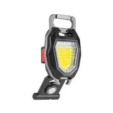 Многофункциональный фонарь брелок COB W5144 Black ТР Многофункциональный фонарь брелок COB W5144 Black ТР