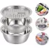 Багатофункціональний кухонний набір з нержавіючої сталі 3 в 1 Metal Basket Cutter Багатофункціональний кухонний набір з нержавіючої сталі 3 в 1 Metal Basket Cutter