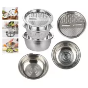 Багатофункціональний кухонний набір з нержавіючої сталі 3 в 1 Metal Basket Cutter