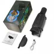 Модернизированный монокуляр, цифровой инфракрасный телескоп ночного видения для 100% темноты с 16-кратным зумом