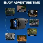 Модернизированный монокуляр, цифровой инфракрасный телескоп ночного видения для 100% темноты с 16-кратным зумом