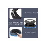 Моющий робот-пылесос INTELEGENT AUTOMATIC BRUSH MOPPER (22*22*6 см) Робот-пылесос для большого дома