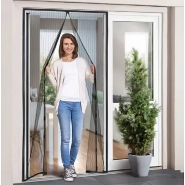 Москитная сетка на магнитах Magic Mesh, Антимоскитная штора на дверь, Сетка против москитов 210х100 см Москитная сетка на магнитах Magic Mesh, Антимоскитная штора на дверь, Сетка против москитов 210х100 см