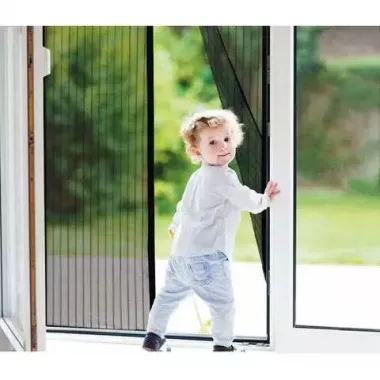 Москитная сетка на магнитах Magic Mesh, Антимоскитная штора на дверь, Сетка против москитов 210х100 см Москитная сетка на магнитах Magic Mesh, Антимоскитная штора на дверь, Сетка против москитов 210х100 см