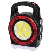 Мультифункциональный кемпинговый фонарь Hurry-bolt HB-6678C 20W с солнечной панелью и фукцией павербанка