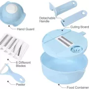 Мультислайсер овощерезка кухонная ручная 10 в 1 NK001