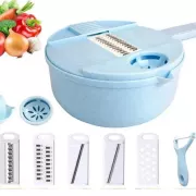 Мультислайсер овощерезка кухонная ручная 10 в 1 NK001