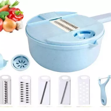 Мультислайсер овощерезка кухонная ручная 10 в 1 NK001