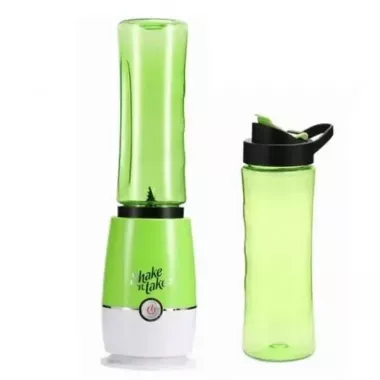 Мини-блендер для коктейлей и смузы Shaken Take Шейкер-блендер с бутылкой для взбивания коктейлей Мини-блендер для коктейлей и смузы Shaken Take Шейкер-блендер с бутылкой для взбивания коктейлей