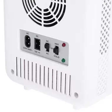 Мини холодильник с зеркалом от прикуривателя на 4л