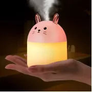 Мини-увлажнитель воздуха Air Purifier ночник 2 в 1 котик