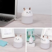 Мини-увлажнитель воздуха Air Purifier ночник 2 в 1 котик