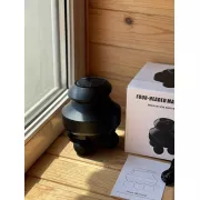 Минимассажер для глубоких тканей / Электрический ручной массажер с 4 головками для мышц спины, шеи, головы