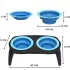 Миска Pet Bowl Set двойная на сложной подставке для собак и кошек