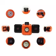 Набор электродомкрат+компрессор+фонарь до 5 тонн мощность 180w ZSY03-X 12V